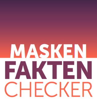 Titelseite des Masken-Fakten-Checkers